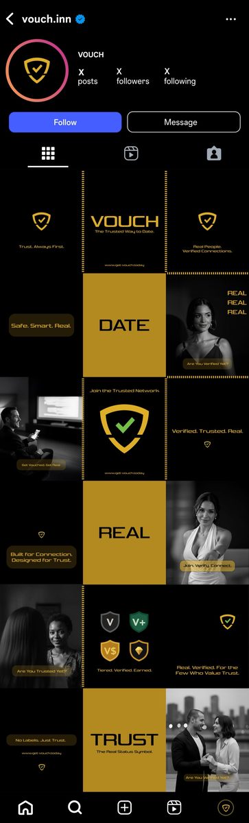 Vouch Instagram grid