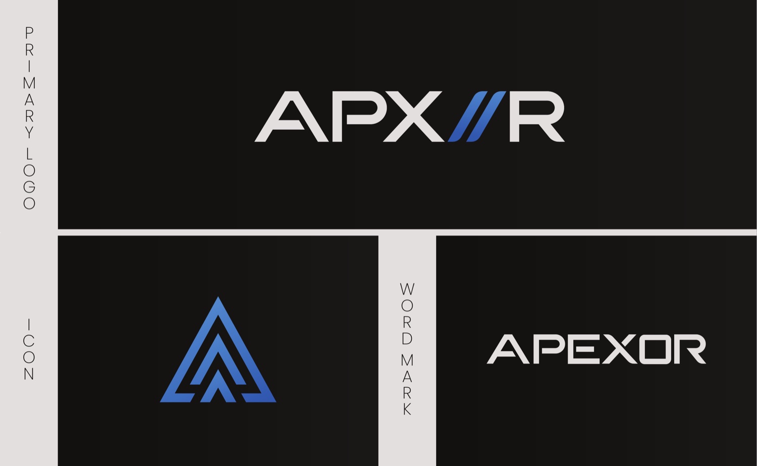 Apexor Brand identity
