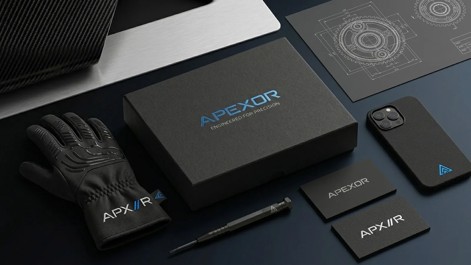 Apexor · Markenidentität · Alkeme Design