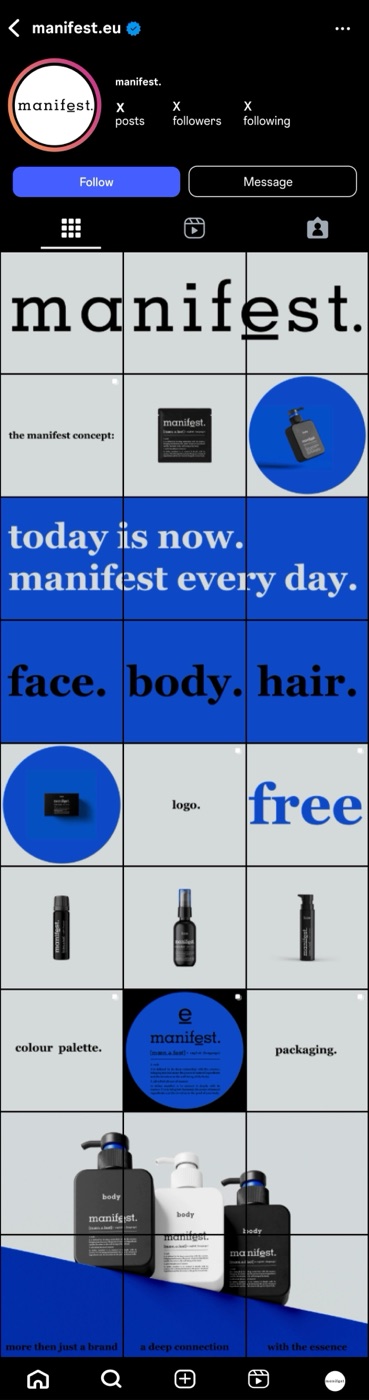 Manifest Instagram grid · Alkeme Design